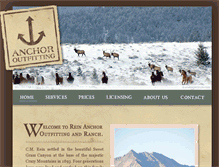 Tablet Screenshot of anchoroutfitting.com